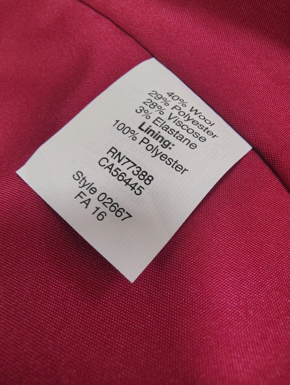 NWT J.Crew Wool Fuchsia Sleeveless Fit & Flare Dress Women's 14 Coquettegirl NEW